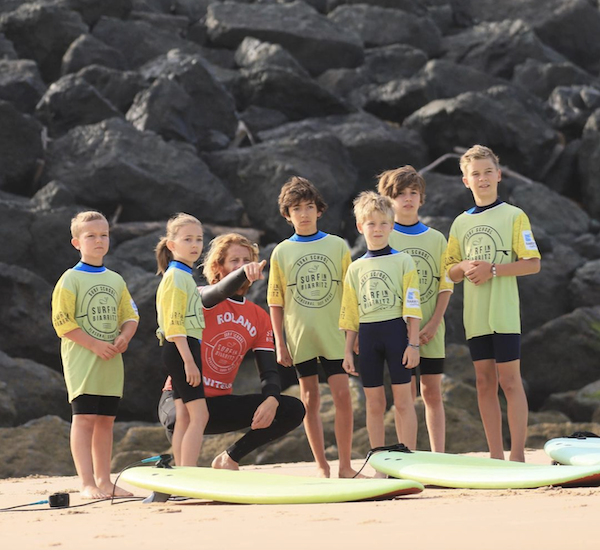 Ecole de surf Biarritz | L'apprentissage des enfants